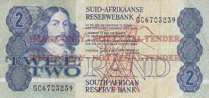 SOUTH AFRICA 2 RAND GERHARD DE KOCK GC6703239