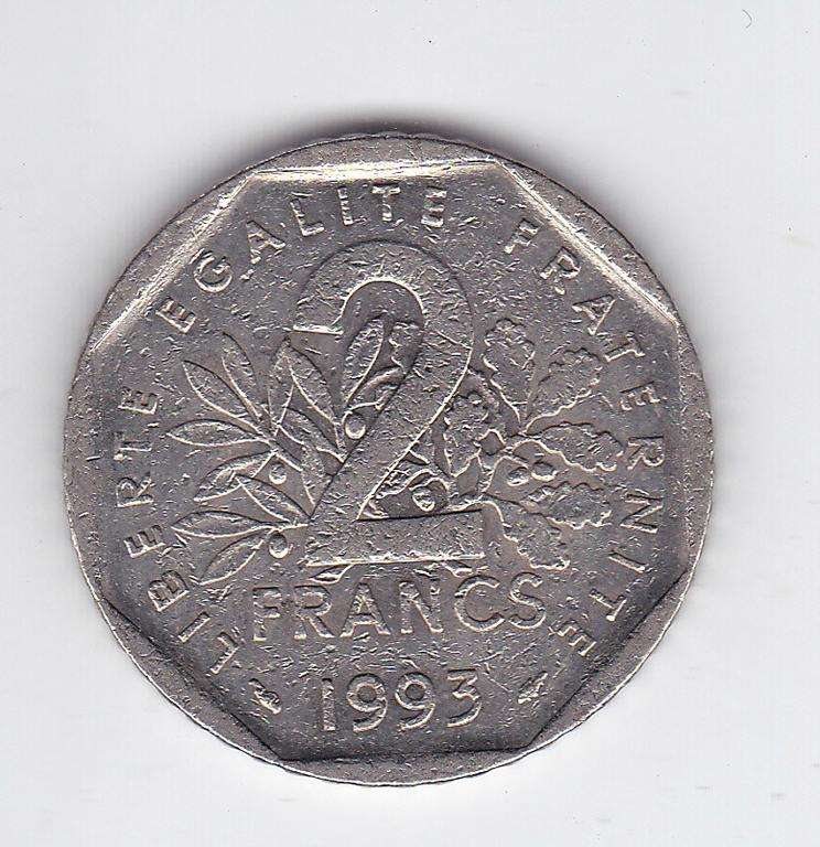 FRANCE 2 FRANCS 1993