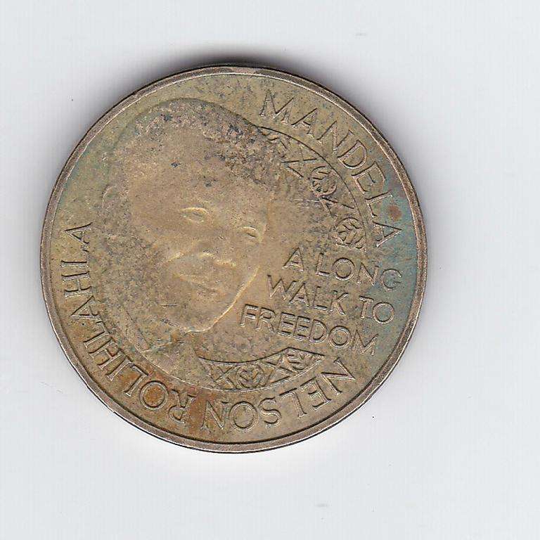 FREE MANDELA  A LONG WALK TO FREEDOM COIN