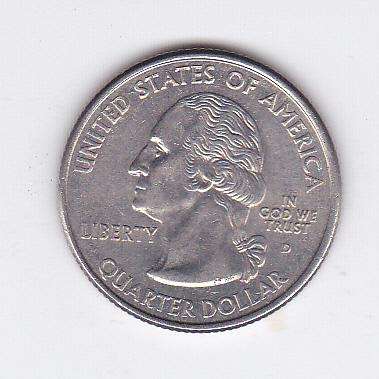 USA QUARTER DOLLAR MARYLAND 2000 HIGH GRADE