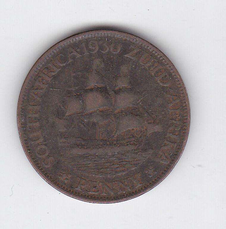 SOUTH AFRICA 1 PENNY 1930