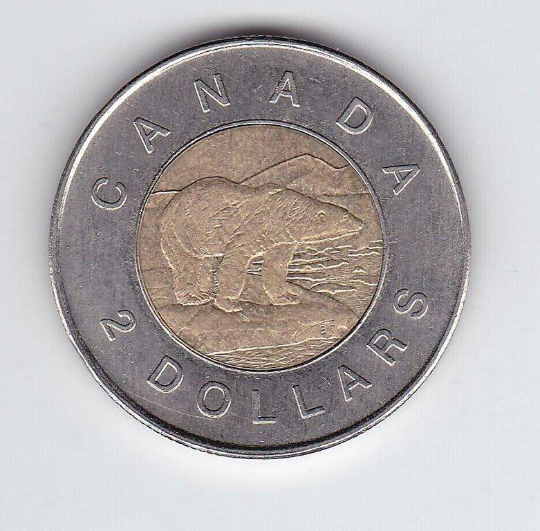 CANADA 2 DOLLARS 2011 BI-METAL - BEAR