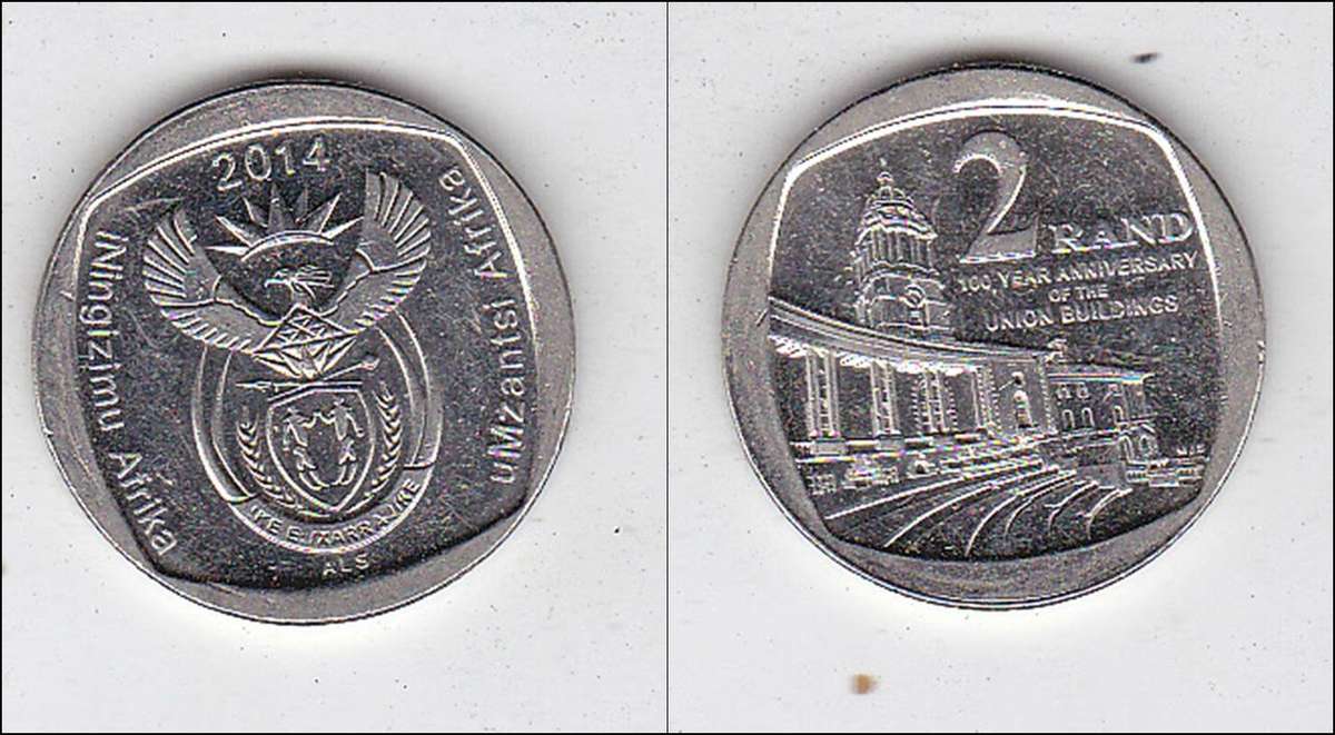 SOUTH AFRICA R2 UNION BUILDINGS 2014 HIGH GRADE