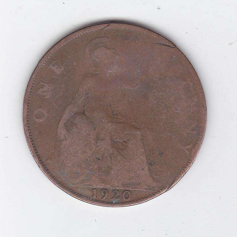 GREAT BRITAIN 1 PENNY 1920