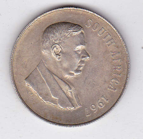 SOUTH AFRICA 1 RAND 1967 HIGH GRADE