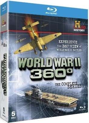 HistoryChannel - WorldWar 2 360 Degrees:The Complete Series 5Disc BluRay Boxset**BRAND NEW, Sealed**