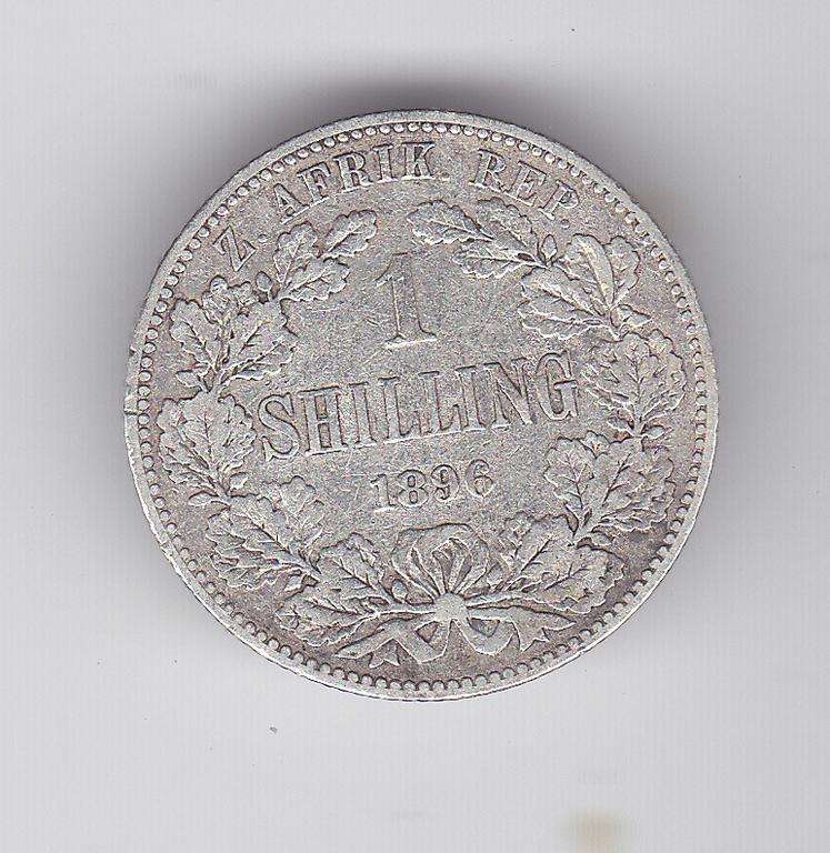 ZAR 1 SHILLING 1896
