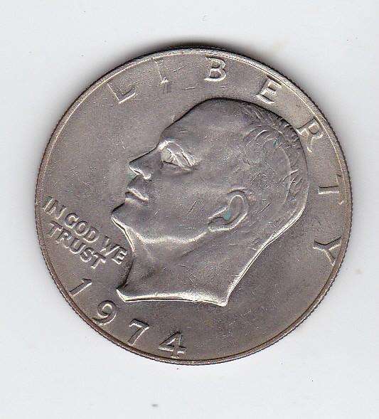 USA 1 DOLLAR EISENHOWER 1974