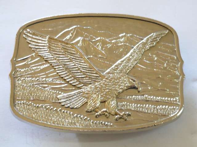 24ct gold overlay Belt Buckle