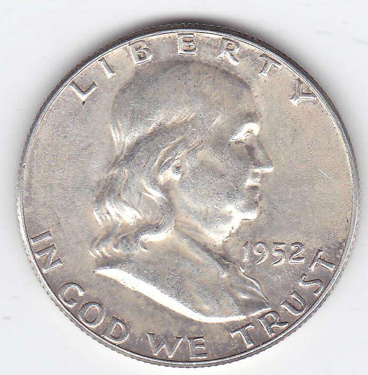 USA HALF DOLLAR 1952 SILVER