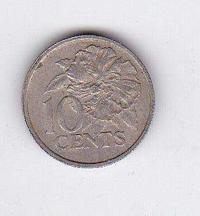 TRINIDAD AND TOBAGO 10 CENTS 1979