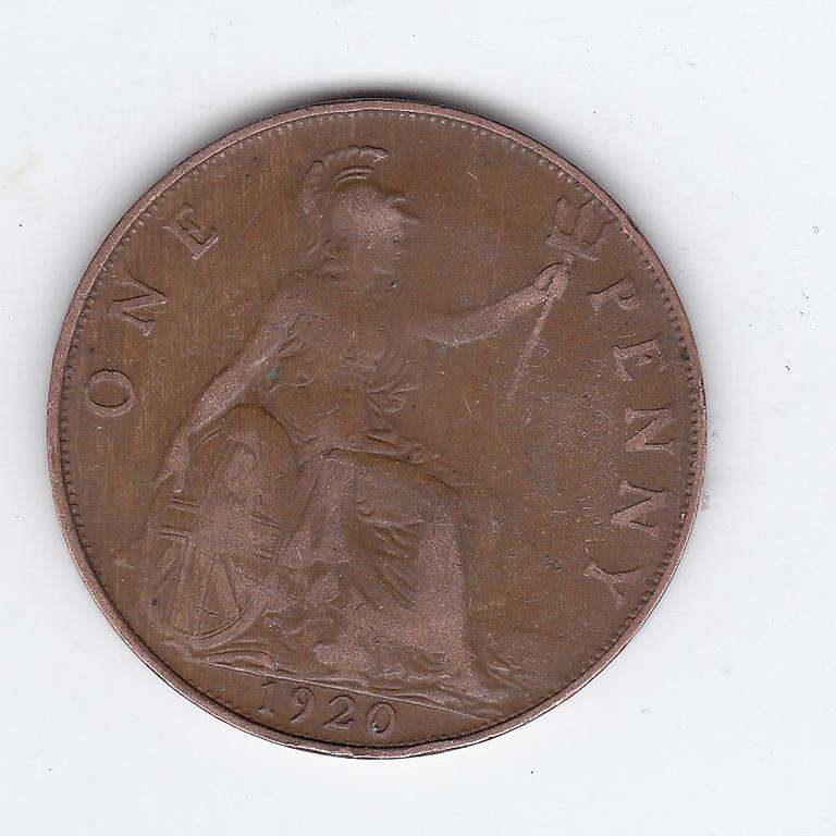 GREAT BRITAIN 1 PENNY 1920