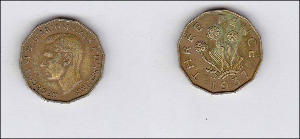 GREAT BRITAIN 3 D 1937