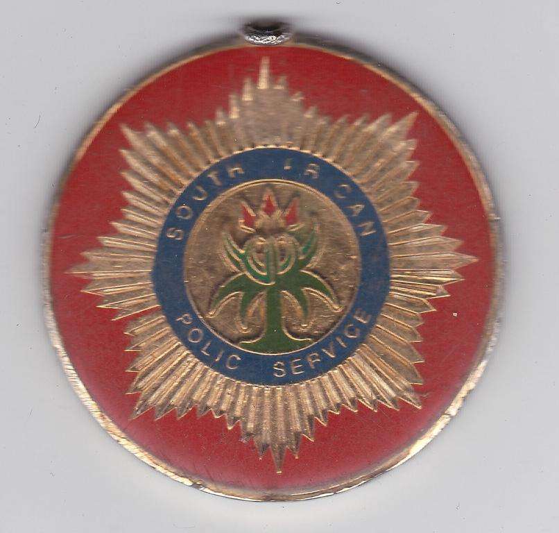 SOUTH AFRICAN POLICE SERVICE SOCCER MEDAL