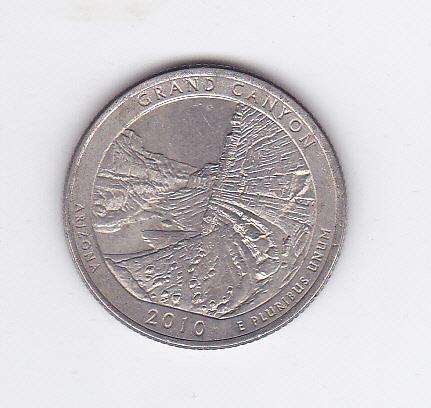 USA QUARTER DOLLAR GRAND CANYON 2010