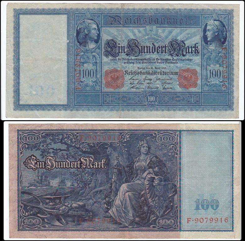 GERMANY 1000 MARK 21 APRIL 1910