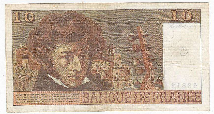 FRANCE 10 FRANCS 1975