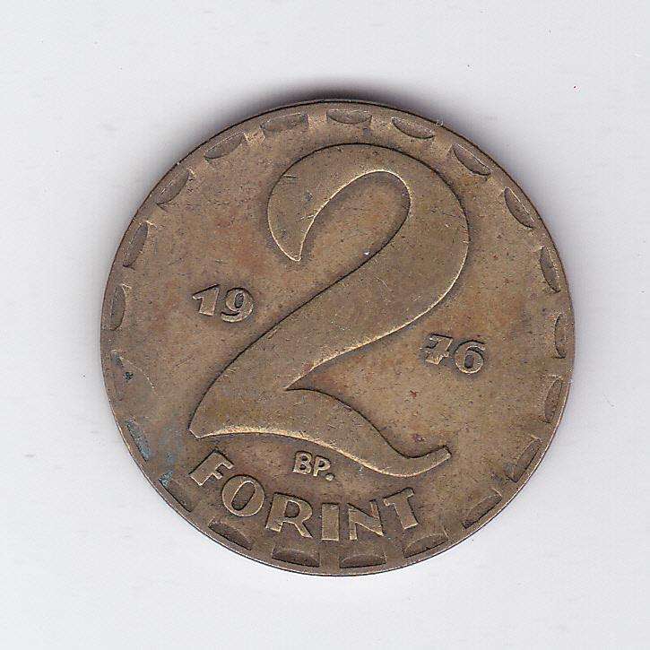 HUNGARY 2 FORINT 1976