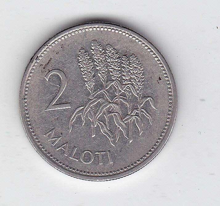 LESOTHO 2 MALOTI 1998