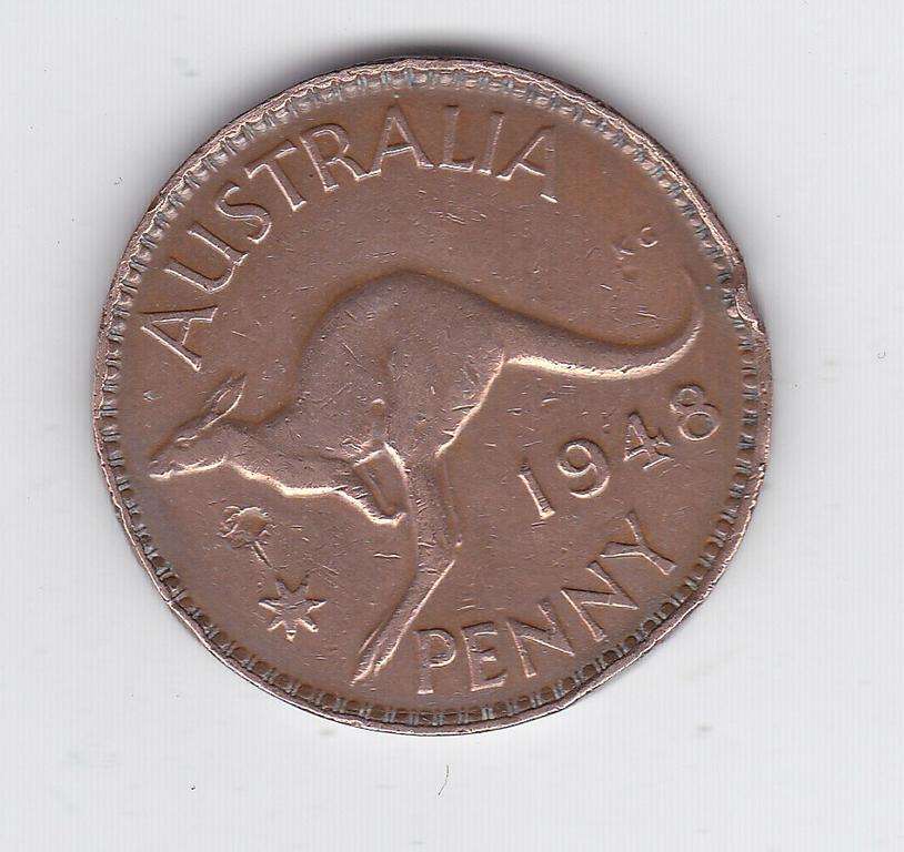 AUSTRALIA 1 PENNY 1948