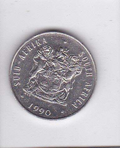 SOUTH AFRICA 20 CENTS 1990 HIGH GRADE