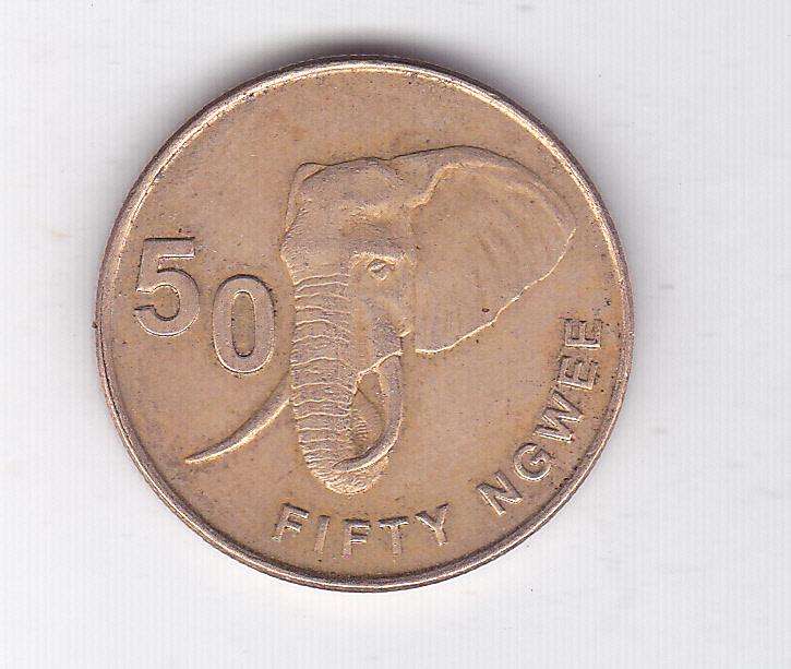 ZAMBIA 50 NGWEE 2012