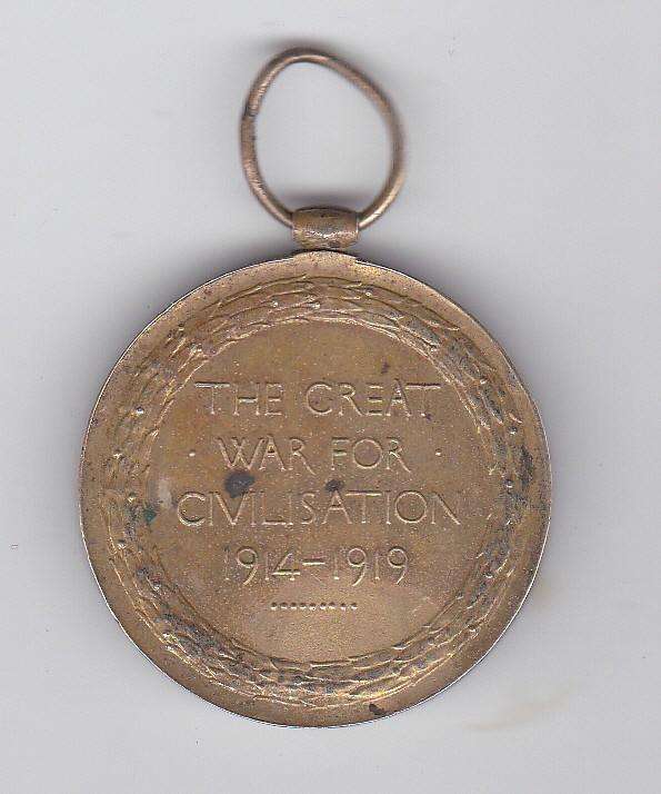 THE VICTORY MEDAL 1914-1919 WWI
