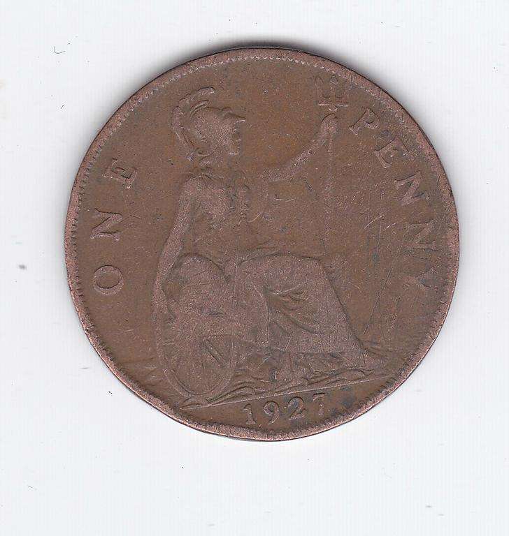GREAT BRITAIN 1 PENNY 1927