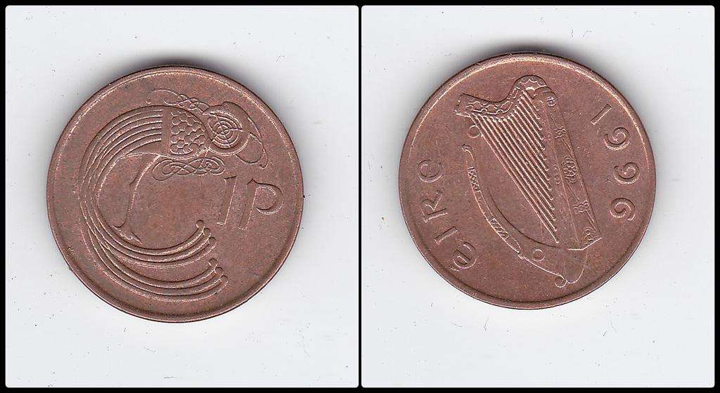 IRELAND 1 PENNY 1996