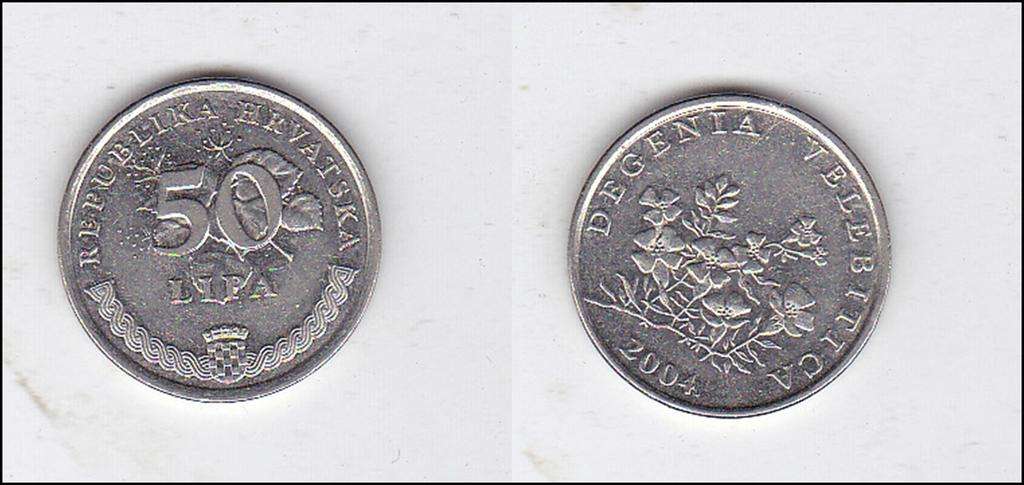 CROATIA 50 LIPA  2004 HIGH GRADE
