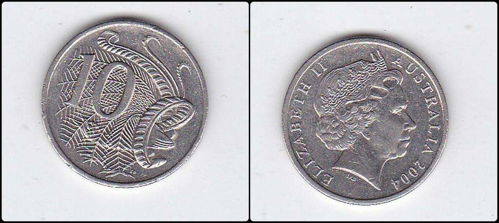 AUSTRALIA 10 CENTS 2004