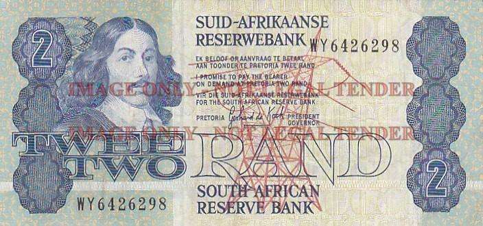 SOUTH AFRICA REPLACEMENT 2 RAND GERHARD DE KOCK WY6426298