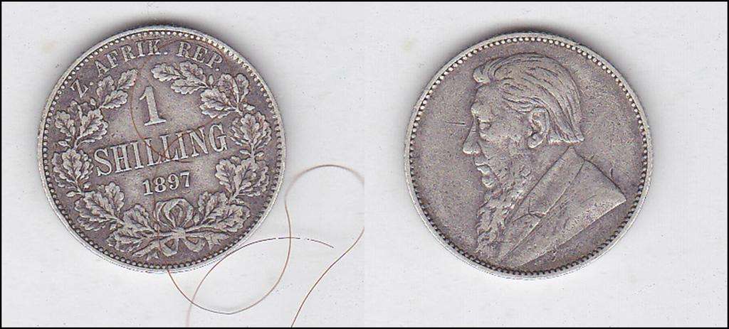 ZAR ONE SHILLING 1897