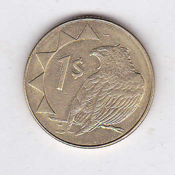 NAMIBIA 1 DOLLAR 2010 HIGH GRADE