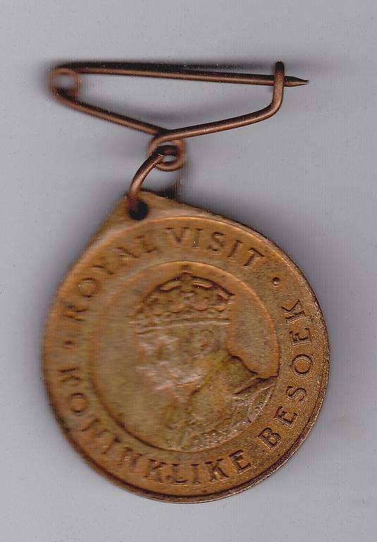 SOUTH AFRICA ROYAL VISIT 1947 MEDALLION