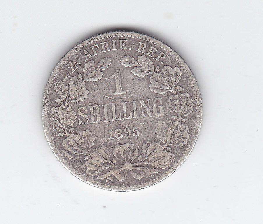 ZAR 1 SHILLING 1895