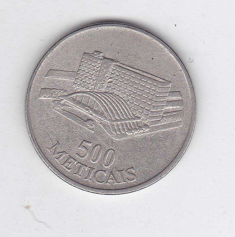 MOZAMBIQUE 500 METICAIS 1994