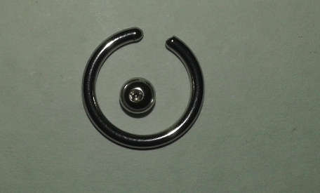 Stainless Steel Captive Bead Ring