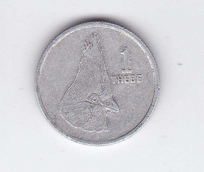 BOTSWANA 1 THEBE 1976
