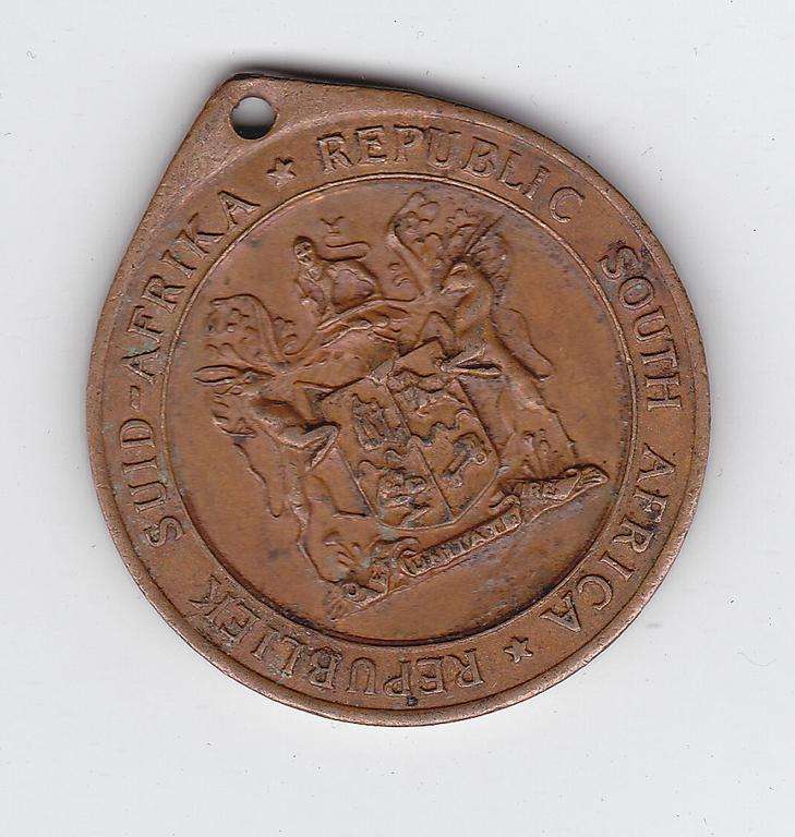 REPUBLIC OF SOUTH AFRICA REPUBLIC MEDAL 1961