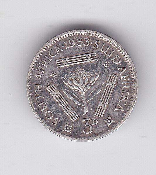 SOUTH AFRICA TICKEY 1933