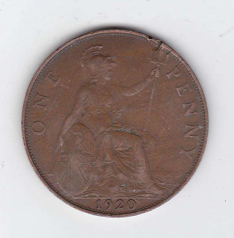 GREAT BRITAIN 1 PENNY 1920