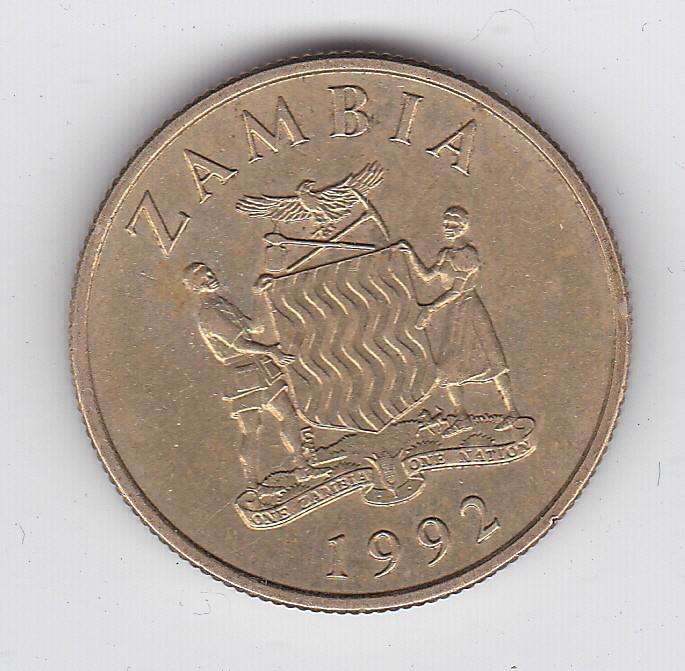 ZAMBIA 10 KWACHA 1992
