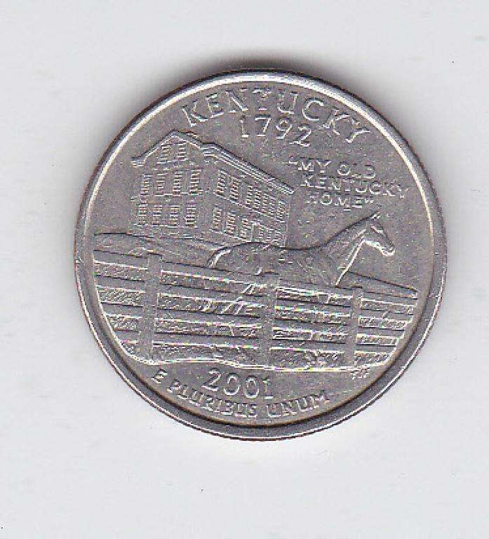 USA QUARTER KENTUCKY 2001