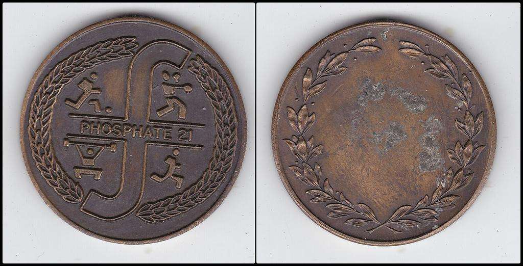 PHOSPHATE 21 MEDALLION