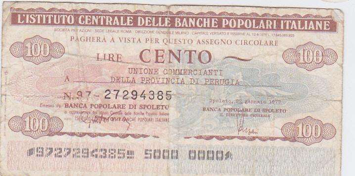 ITALY 100 CENTO 1977