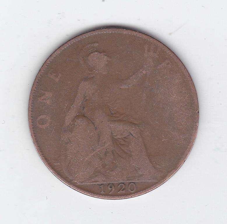 GREAT BRITAIN 1 PENNY 1920