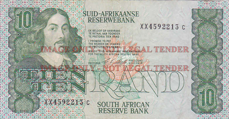 SOUTH AFRICA 10 RAND REPLACEMENT STALS XX 4592213C