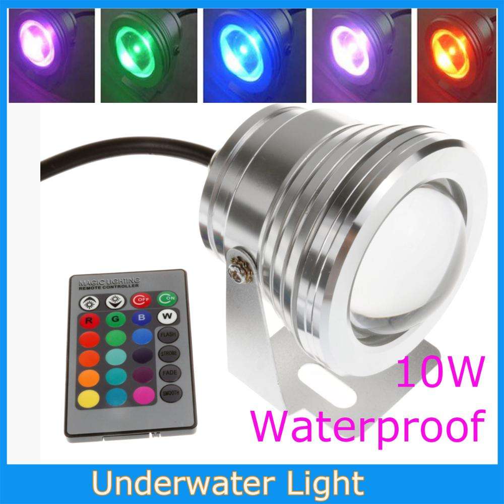 UNDER WATER. Swimming pool LED Light with remote control. MANY COLORS TO CHOOSE.