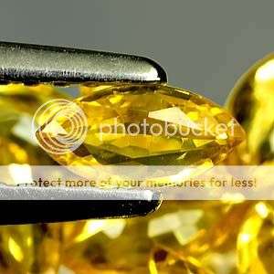 FLAWLESS!! 2.70Cts.**10 Pcs**Natural Yellow Songea Sapphire LOT! - 100% Money Back Guarantee!
